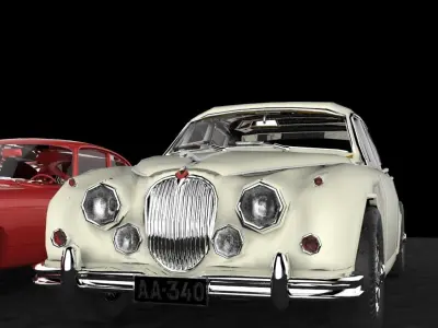 Cars Group Free 3D model