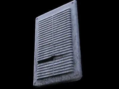 Dirt ventilation 3D model