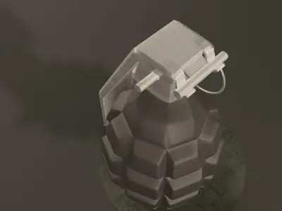 Hand Granade 3D model
