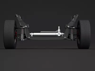 Classic Front Suspension 3D model