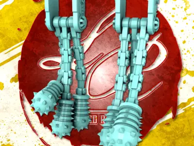 Arm and body upgrades for Covenant Mecha 3D print model