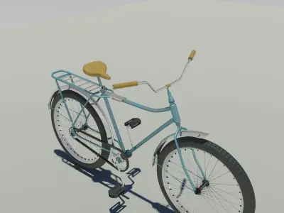Bicycle Free 3D model shop