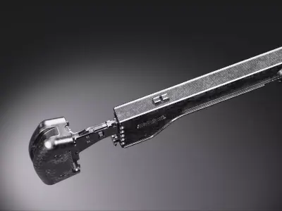 Module tactic stock muzzle  3D model