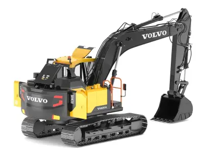 Volvo Medium Crawler Excavators EC160E 3D model
