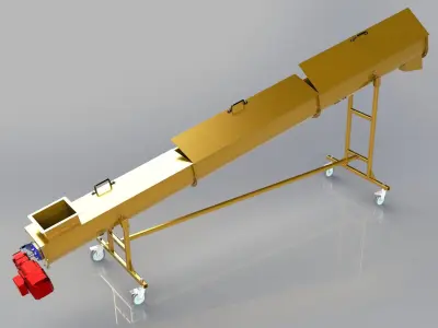 screw-conveyor 3D print model