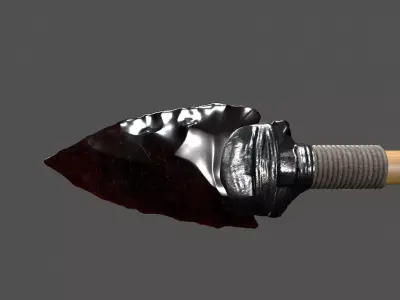Arrows Low-poly 3D model