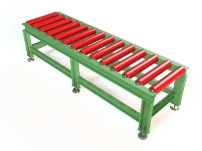 MANUAL 500 CARRY CONVEYOR 3D model
