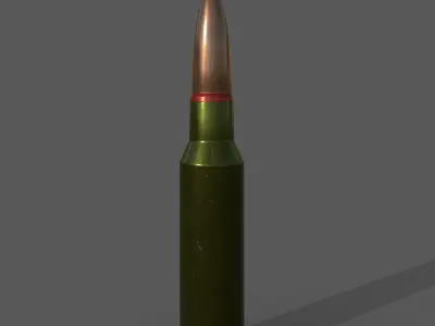 Cartridges collection bullet 3D Model Pack