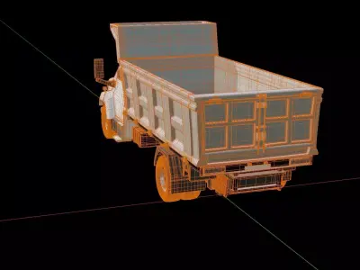 Chevrolet Kodiak C6500 Tipper 3D model
