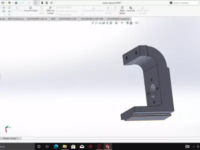 Machine clamp part 1 3D print model
