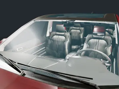 Car-model Low-poly 3D model
