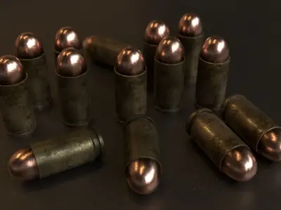 Bullets - 3D Model group of 3D model