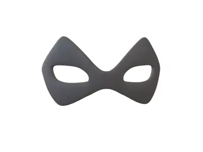 Eye Mask v1 001 Low-poly 3D model
