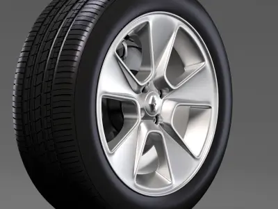 Renault Sandero wheel 2016 3D model