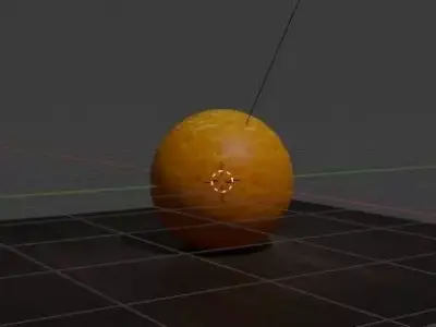 best apelsin ever orange Low-poly 3D model