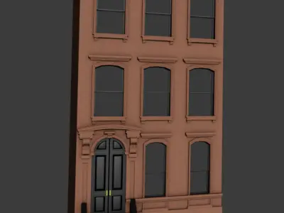 Classical Apartment-01 Free low-poly 3D model