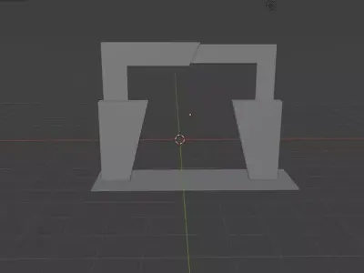 entrance 08 3D model