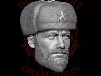 Big Bear GI Joe Fan Art STL Files For Action Figures 3D print model