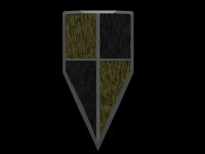 Shield pack 3D model