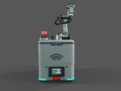 Inspection robots 3D model