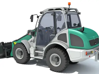 Wheel Loader 3D model