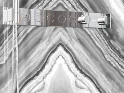 axor shower 3D model
