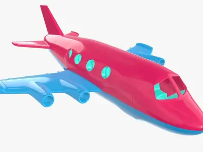 Plane toy 3D model buy