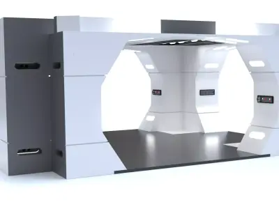 The Mandalorian - Rebel Prison Ship 3 - Crossing 1-18 scale 3D print model