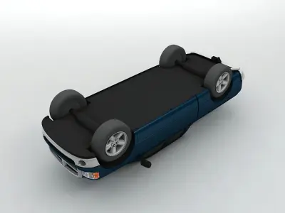  2004 Dodge Ram 1500 Pickup Quad Cab 3D model