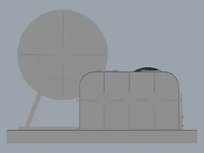 Pulley Machine 3D model