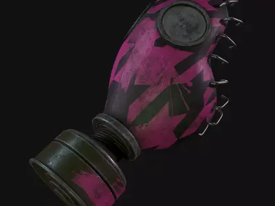 Gas Mask 3D model purchase