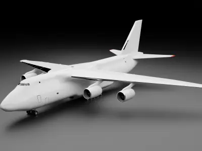 Antonov An 124-100 3D model