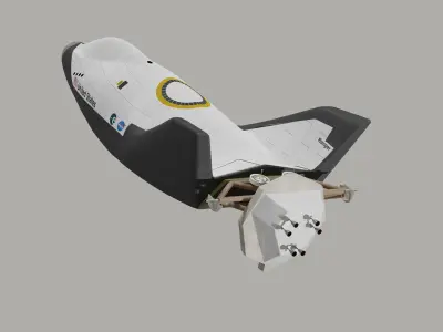 X-38 Crew Return Vehicle 3D model