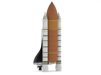 Space Shuttle 3D model 3