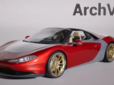 ArchViz Car Assets P16 - Unreal Engine 5 3D model