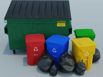 Urban Trash can Pack