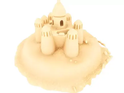 pack varios kids and decoration Low-poly 3D model