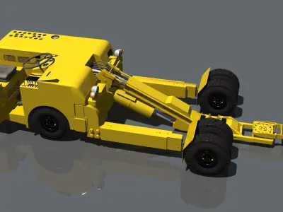 JASDF Bomb Loader 3D model