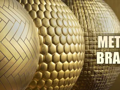 Metal Brass Part 1 Texture