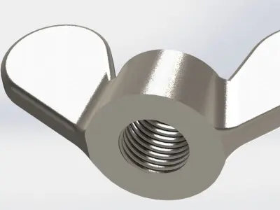 Wing Nut 3D model