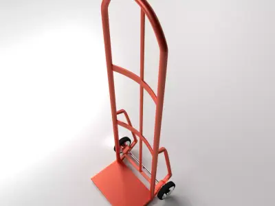 Handtruck hand truck 3D model