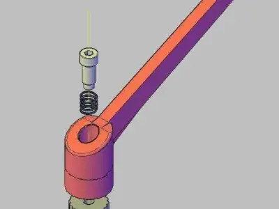 Hand Nut Free 3D model