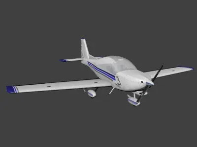 APM 20 Lionceau Free low-poly 3D model