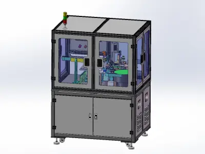 LED Assembly and Plating Machine 3D model