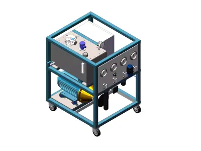 generator model 3D model