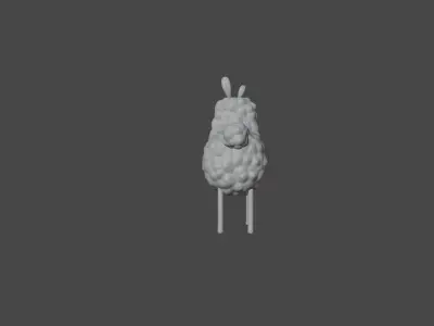 sheep Low-poly 3D model purchase