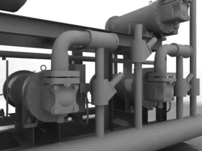 Compressors 3D model