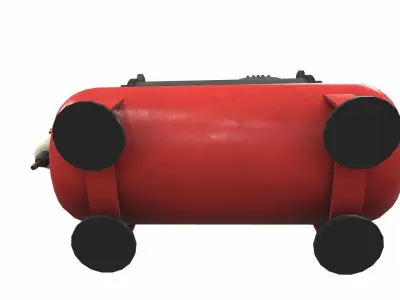 Air compressor LP6 3D model