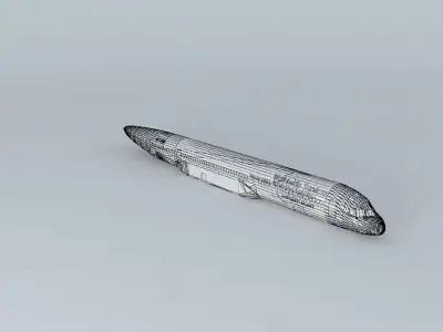 Project of train vagon Free 3D model