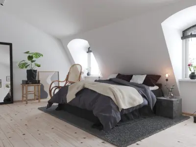 Apartment Bedroom Interior 